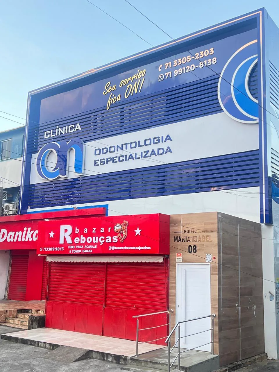 Fachada da Clínica ON em Salvador